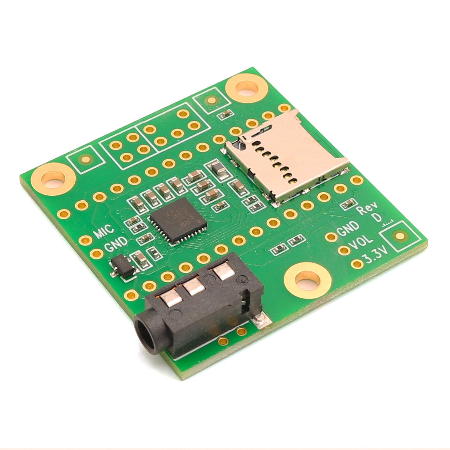 Audio Adapter Board for Teensy 4.0 (Rev D) - The Pi Hut