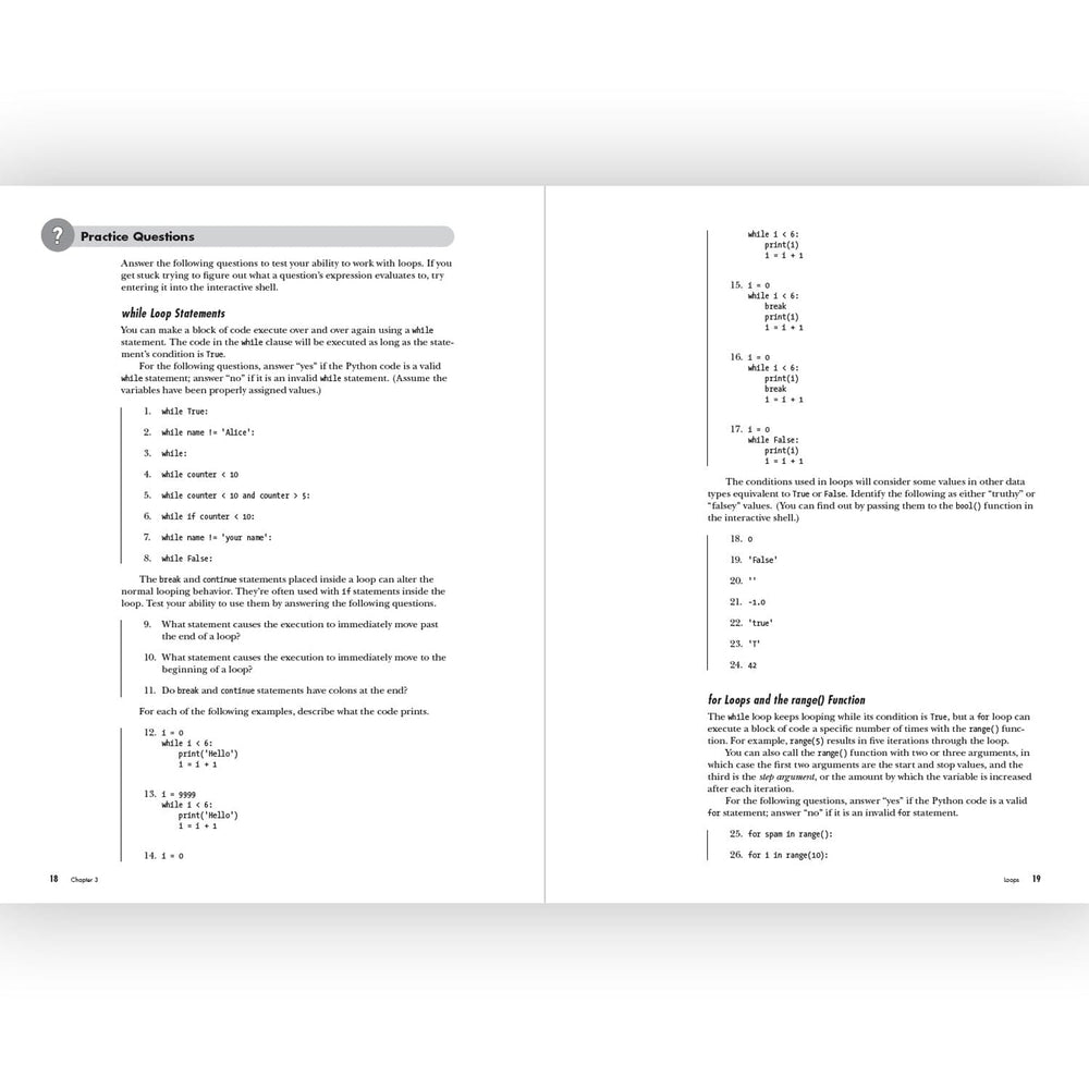 Automate the Boring Stuff with Python - Workbook by No Starch Press - The Pi Hut