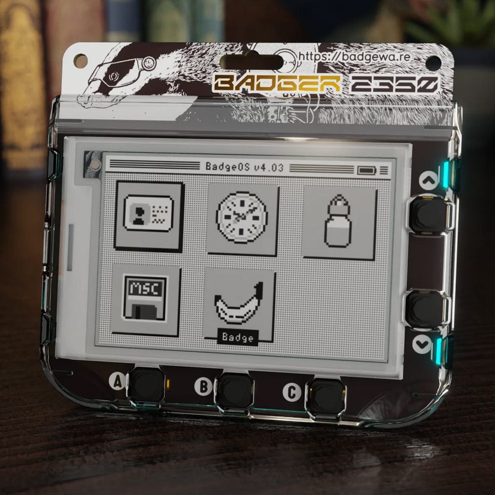 Badgeware Badger by Pimoroni - The Pi Hut