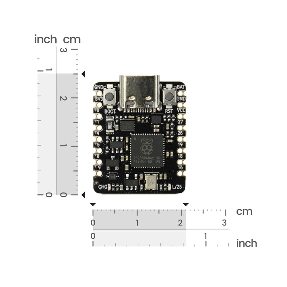 Beetle RP2350 Mini Dual-Core Development Board (ARM Cortex-M33 / RISC-V) by DFRobot - The Pi Hut