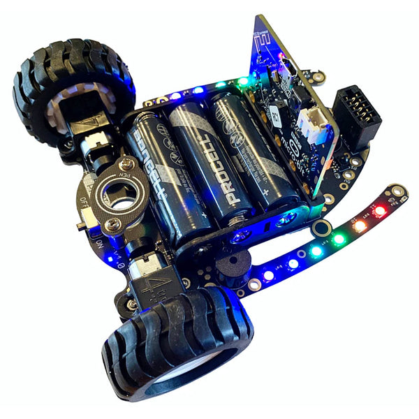 Micro Bit Racing Robota BitBot PRO Intelligent Robot for micro:bit - The Pi Hut