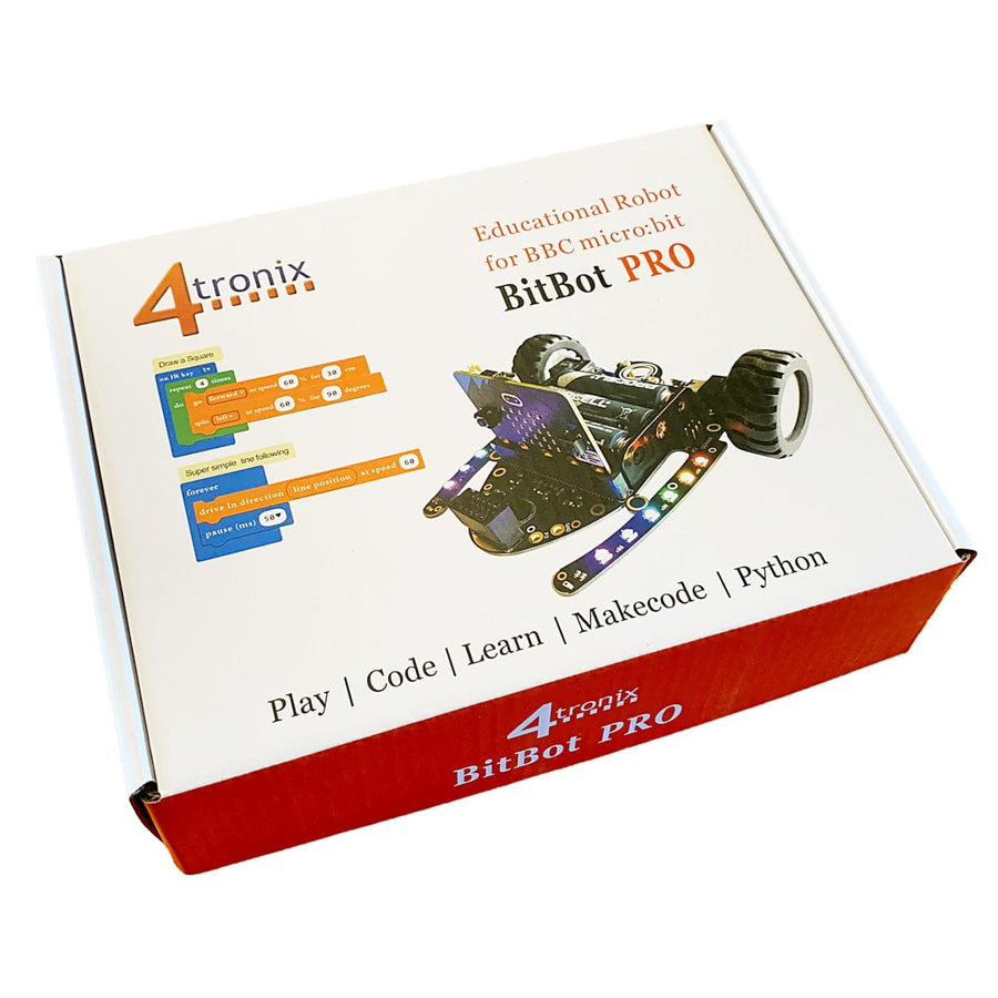 Bitbot Ong BitBot PRO Intelligent Robot for micro:bit - The Pi Hut