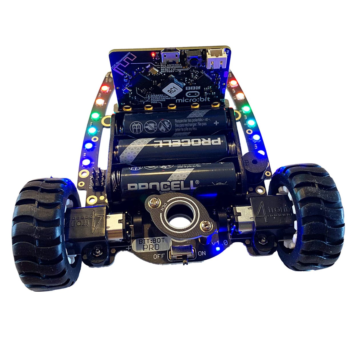 BitBot PRO Intelligent Robot for micro:bit - The Pi Hut