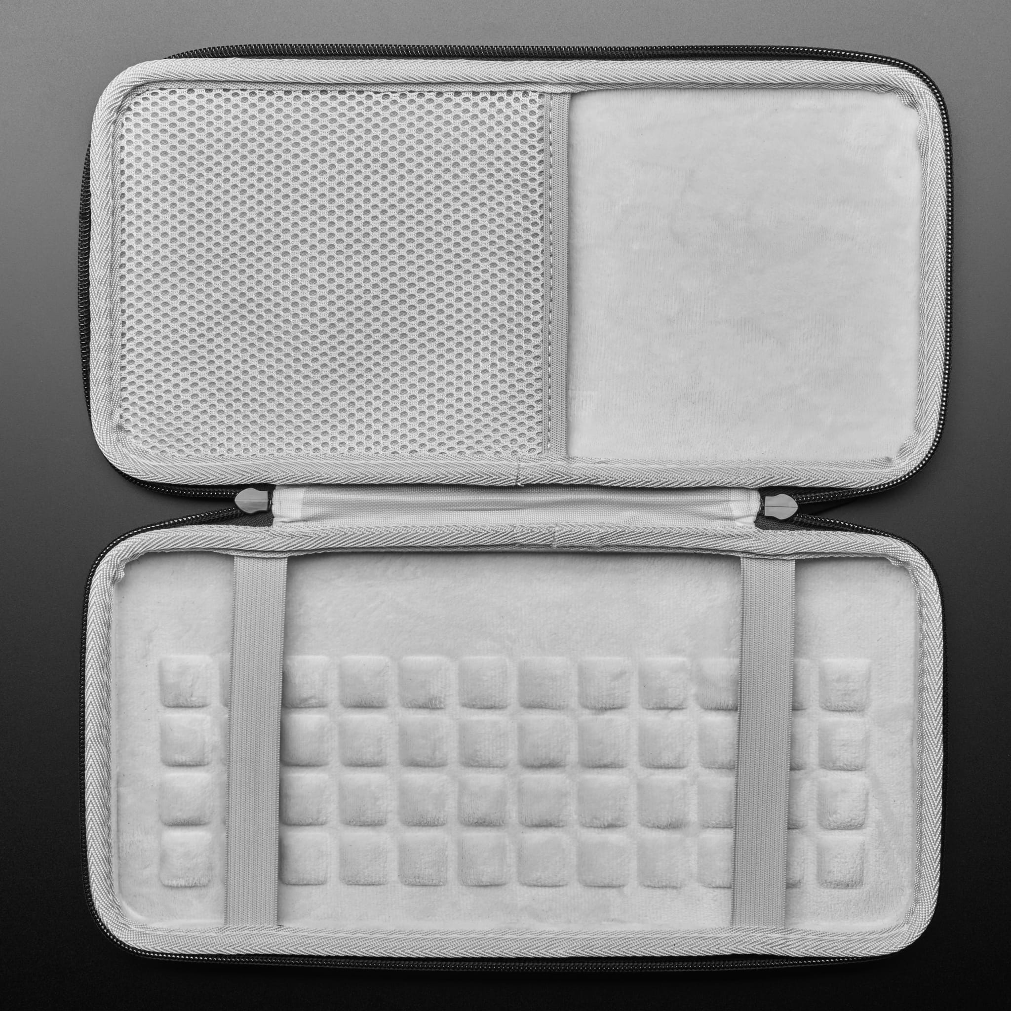 Black Zipper Sleeve Case with Handle for Raspberry Pi 500/400 by Adafruit - The Pi Hut