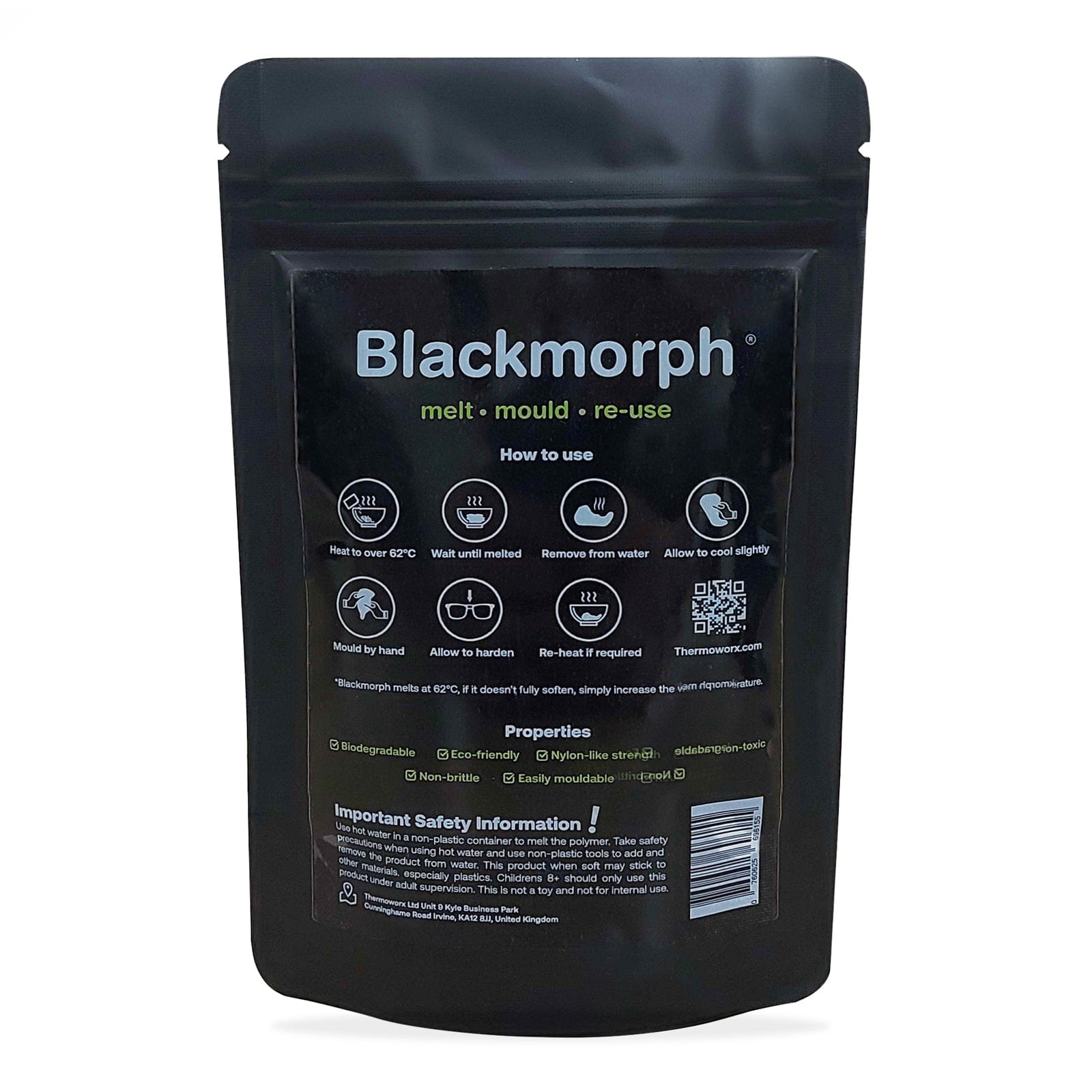 Blackmorph Reusable Thermoplastic - The Pi Hut