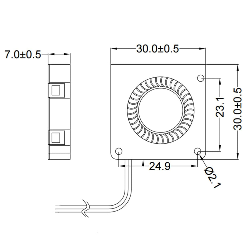 Clip Phantom Raspberry Blower Blower Fan for Raspberry Pi 5 - The Pi Hut