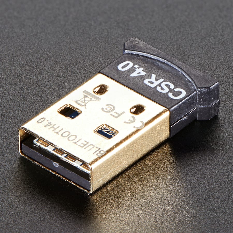 Bluetooth 4.0 USB Module (v2.1 Back-Compatible) by Adafruit - The Pi Hut
