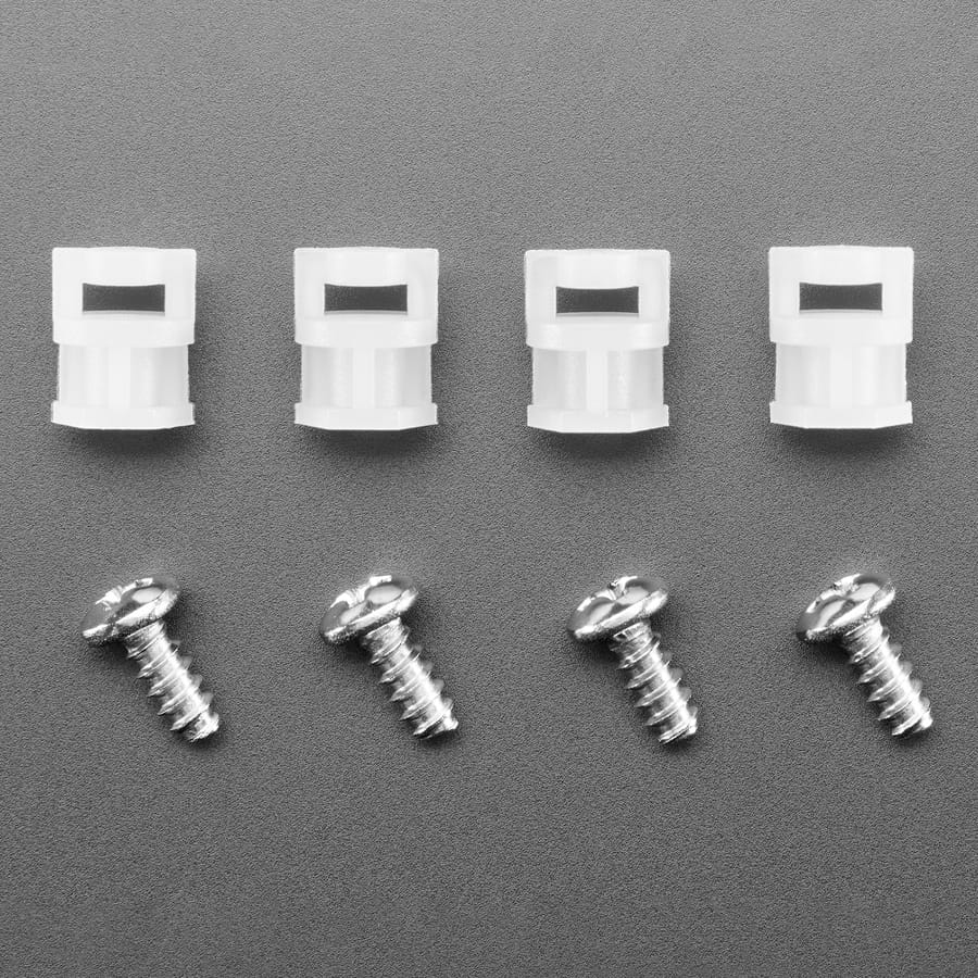 Board Edge Mounting Kit - Pack of 4 by Adafruit - The Pi Hut