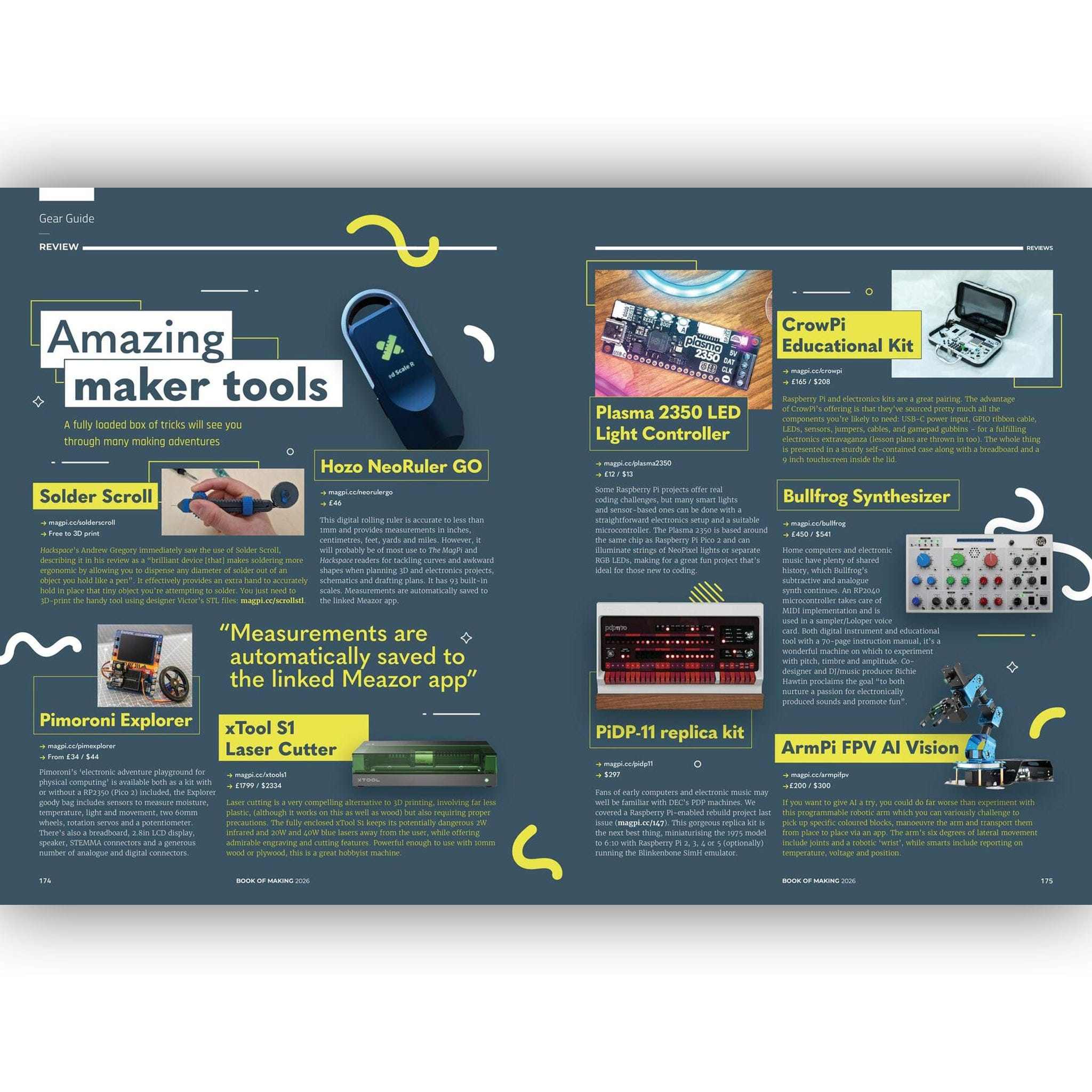 Book of Making 2026 by Raspberry Pi Press - The Pi Hut