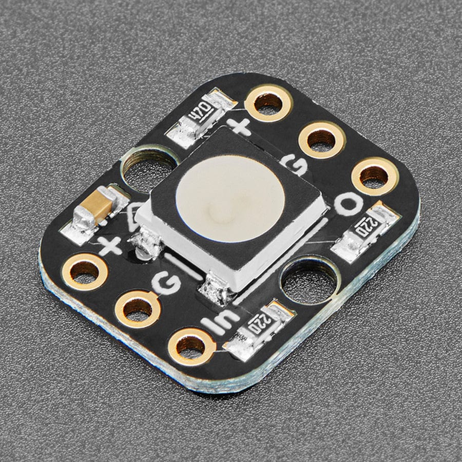 Breadboard-friendly RGB Smart NeoPixel - Pack of 5