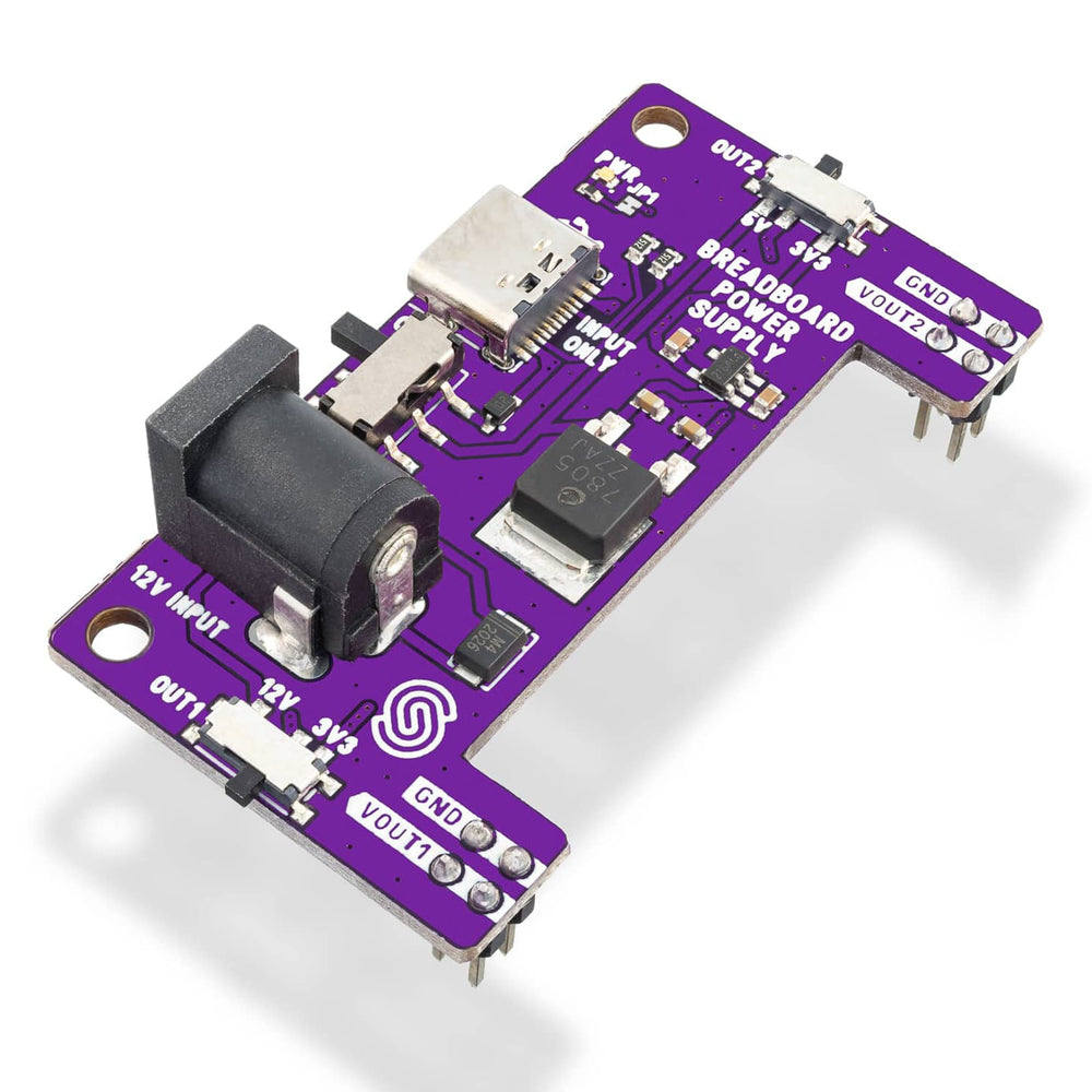 Breadboard Power Supply by Soldered Electronics - The Pi Hut