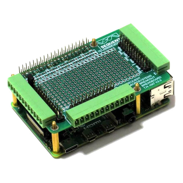 Breakout Card Kit Pluggable-Prototype-Breadboard SM/TH for Raspberry Pi ...