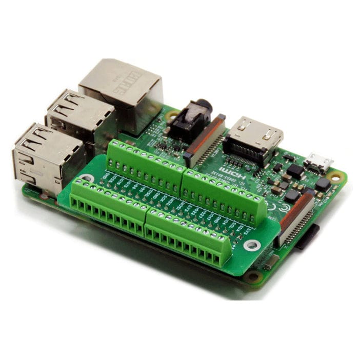 Breakout Card Type 1 - Screw Mount 26-18 AWG for Raspberry Pi by Sequent - The Pi Hut
