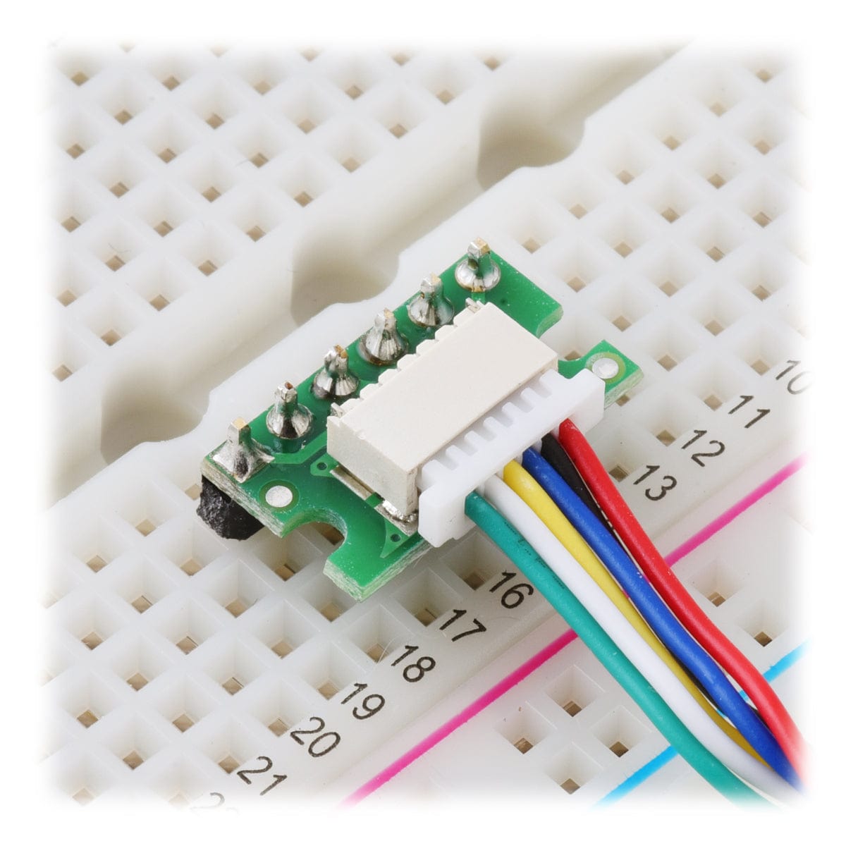 Breakout for 6-pin JST SH-Style Connector - Side Entry - The Pi Hut