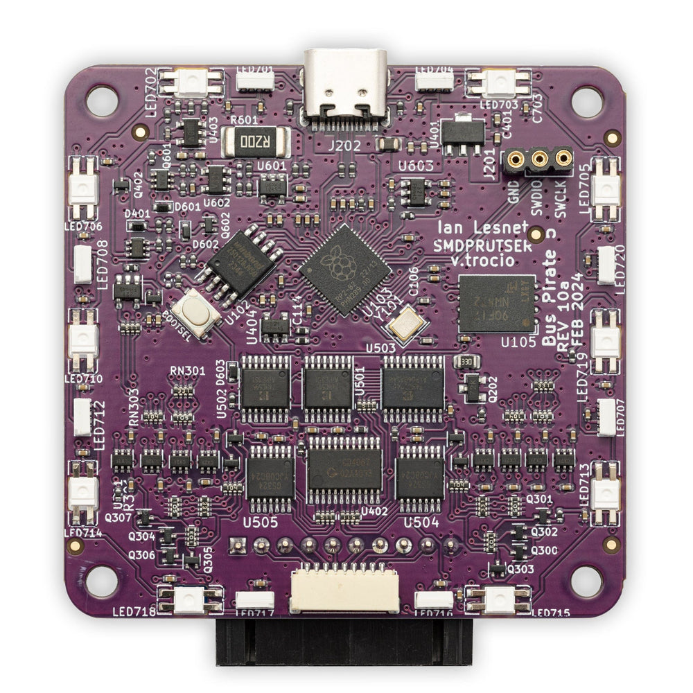 Bus Pirate 5 REV10 with Enclosure