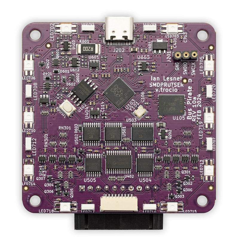 Pi Bus Cable Bus Pirate 5 REV10 with Enclosure - The Pi Hut