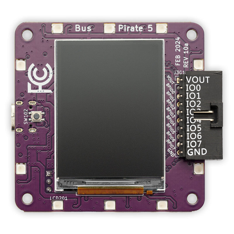 Pi Bus Cable Bus Pirate 5 REV10 with Enclosure - The Pi Hut