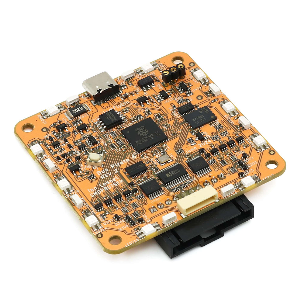 Bus Pirate 6 REV2 with Enclosure by Where Labs - The Pi Hut