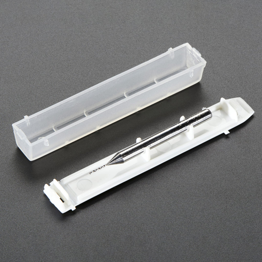 Carbide Square End Mill - 1/8" Shaft - 0.5mm Diameter by Adafruit - The Pi Hut