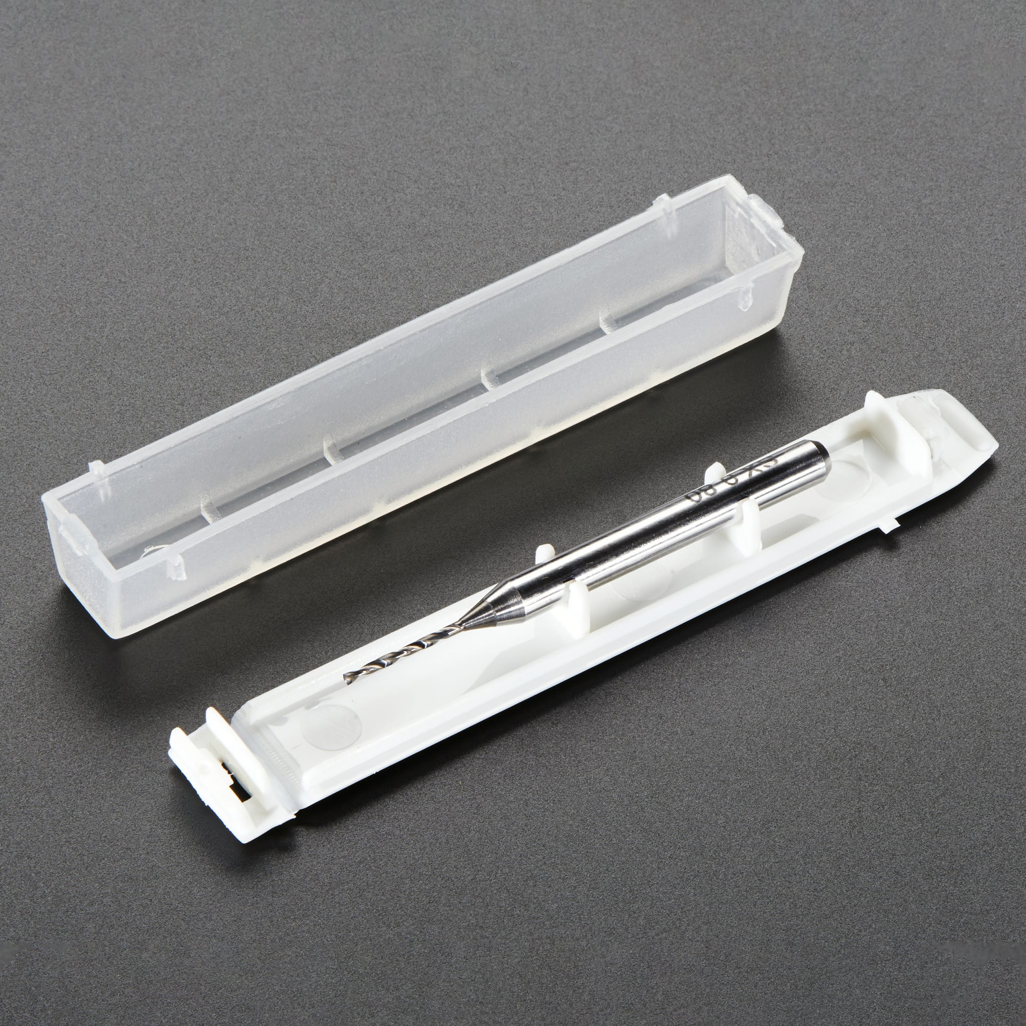 Carbide Square End Mill - 1/8" Shaft - 0.8mm Diameter by Adafruit - The Pi Hut