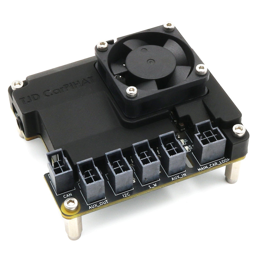 Custom Raspberry Pi Car Interface CarPiHAT PRO 5 - Car Interface + DAC for Raspberry Pi 5 - The Pi Hut