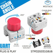 Chain Angle (STM32G031) by M5Stack - The Pi Hut