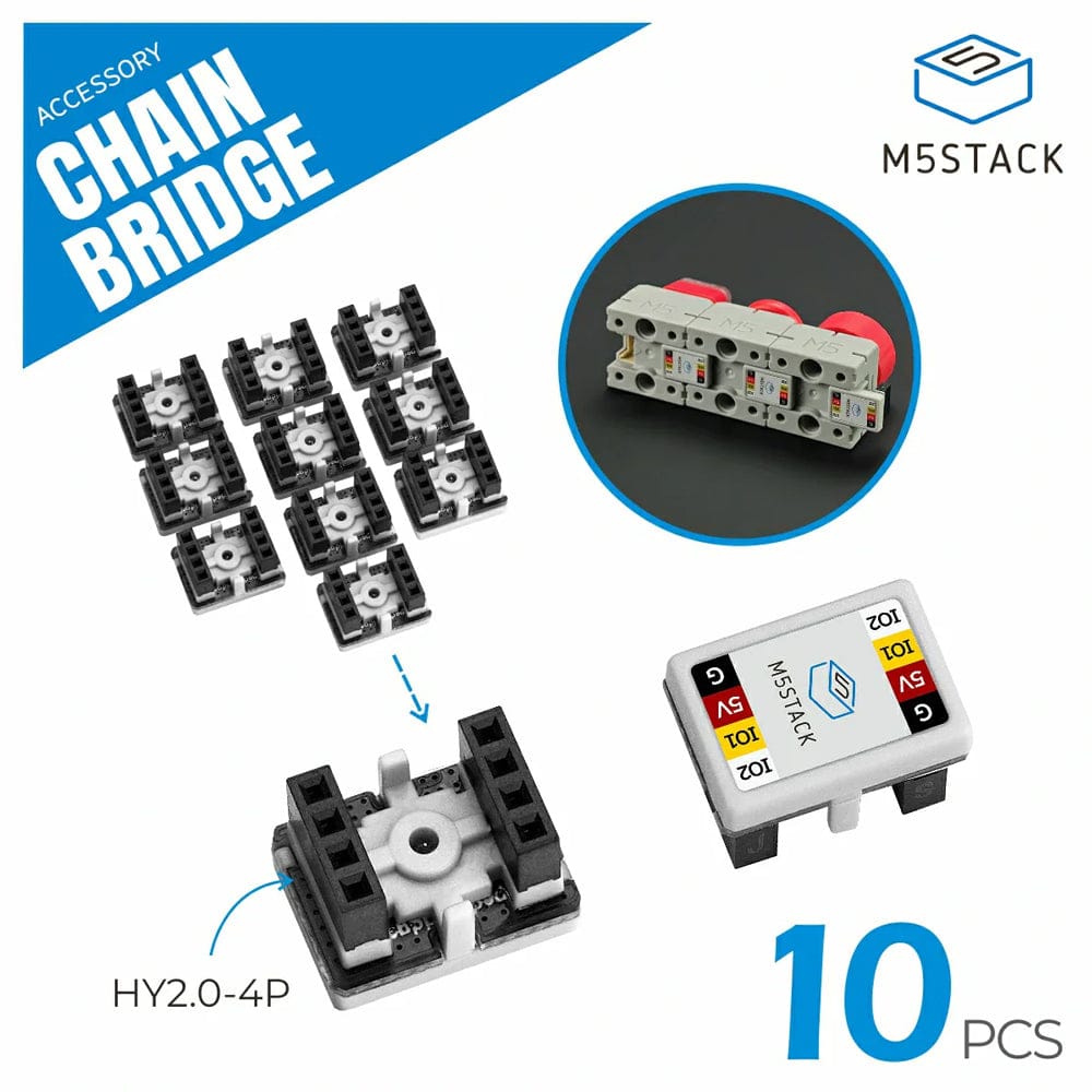 Chain Bridge Connector for Chain Series (10PCS) by M5Stack - The Pi Hut