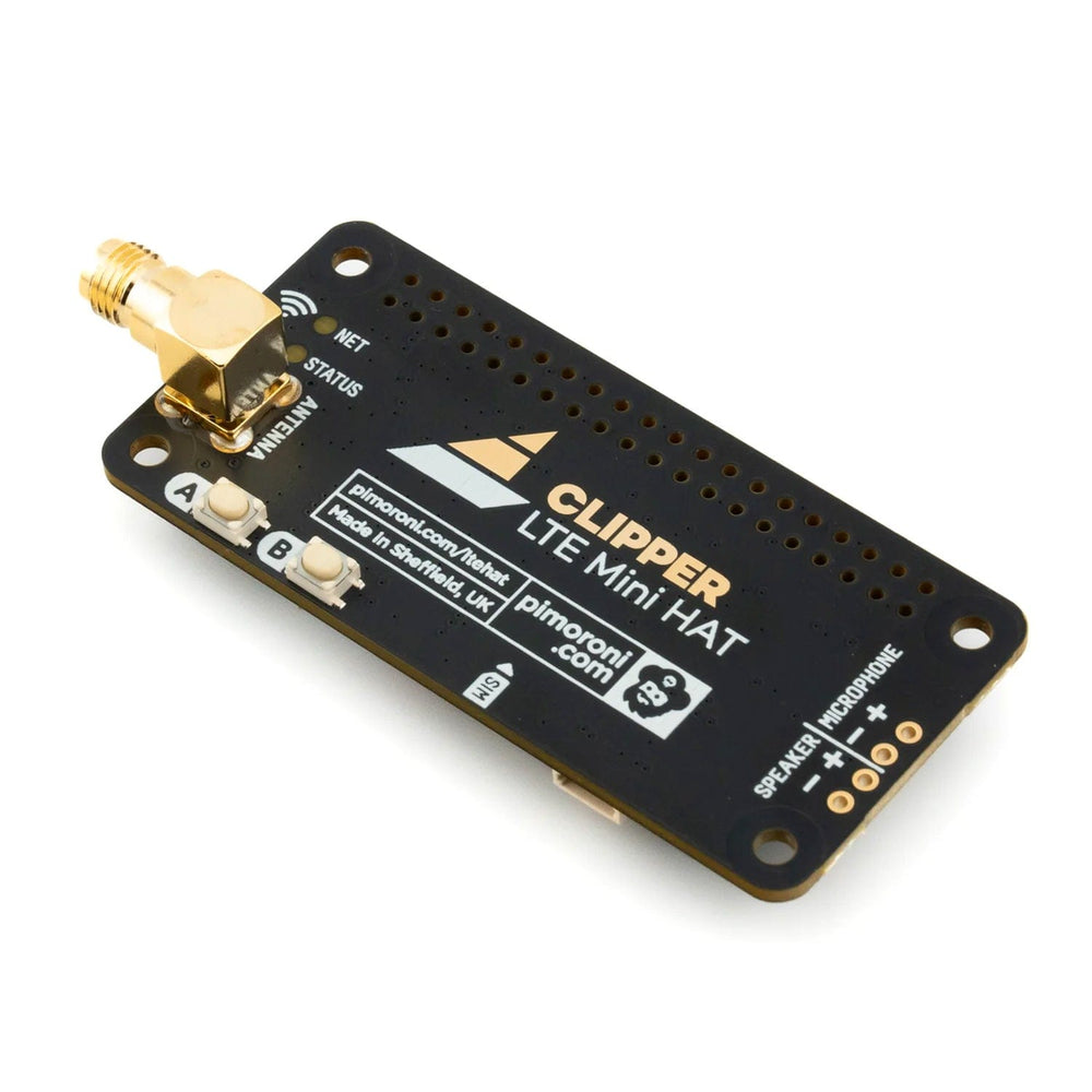 Clipper HAT Mini (LTE 4G for Raspberry Pi) - The Pi Hut