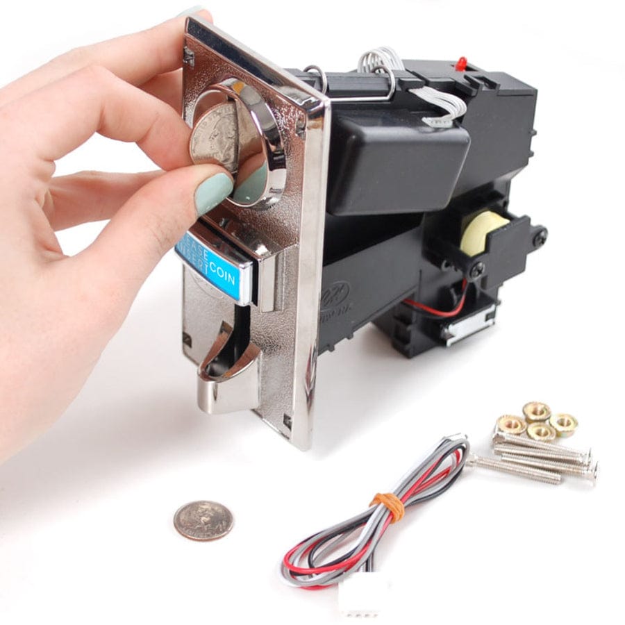 Coin Acceptor - Programmable 4 Coin Type (JY-924) - The Pi Hut