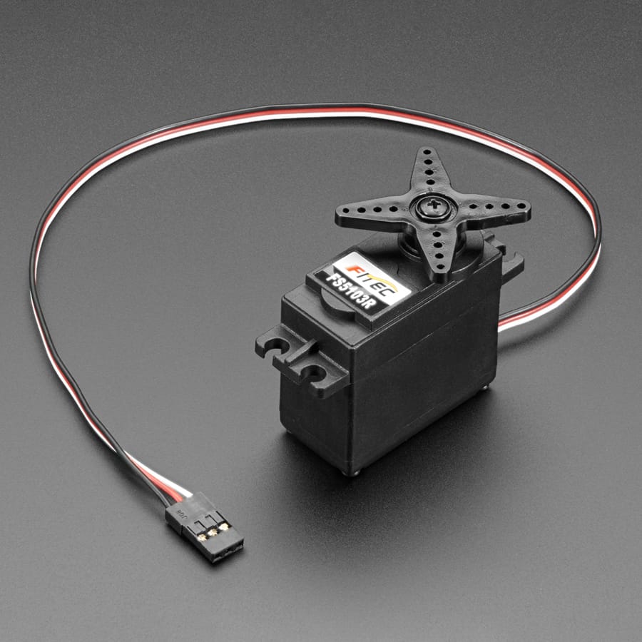 Continuous Rotation Servo (FeeTech FS5103R) by Adafruit - The Pi Hut