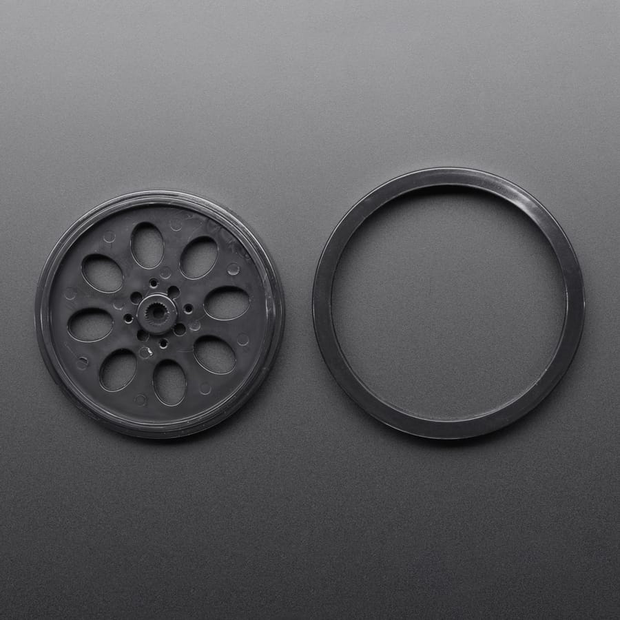 Continuous Rotation Servo Wheel by Adafruit - The Pi Hut