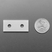 Coupling Plate - 2 Holes - 20x20 Aluminium Extrusion by Adafruit - The Pi Hut