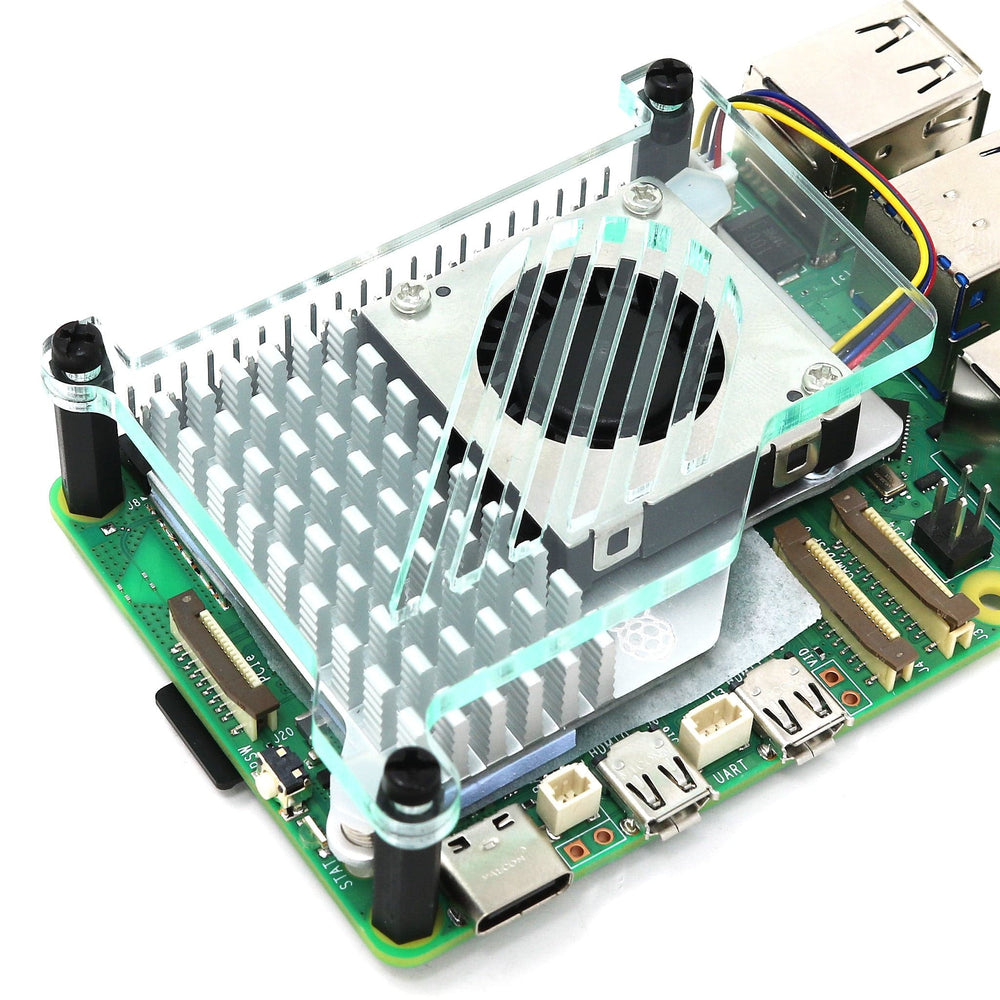Mechanic Cooler Raspberry Active Cooler for Raspberry Pi 5 - The Pi Hut