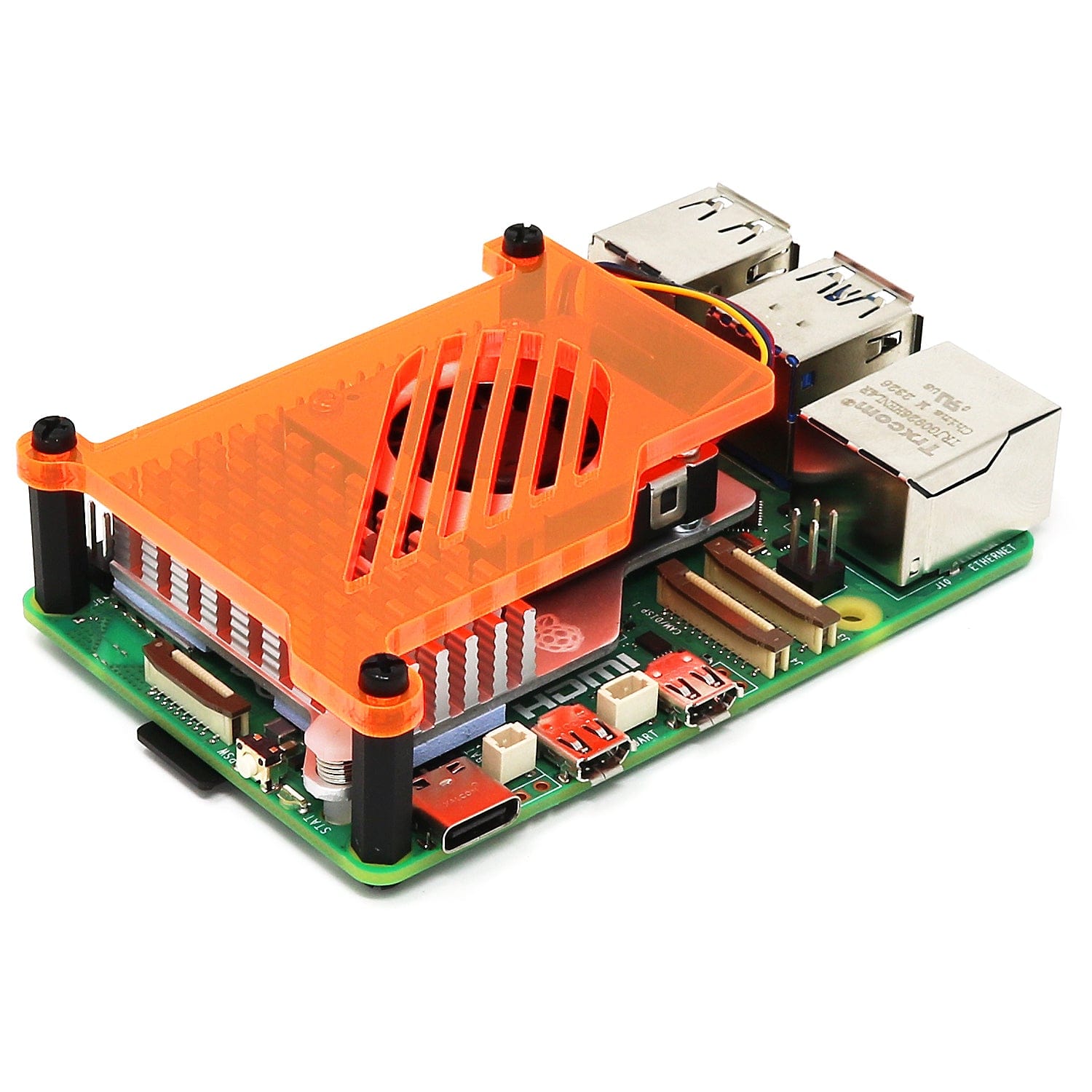 Raspberry Pi 5 Active Cooling Case (ED8T8W74F) by COREi64