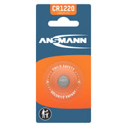 CR1220 3V Lithium Coin Cell Battery by ANSMANN - The Pi Hut
