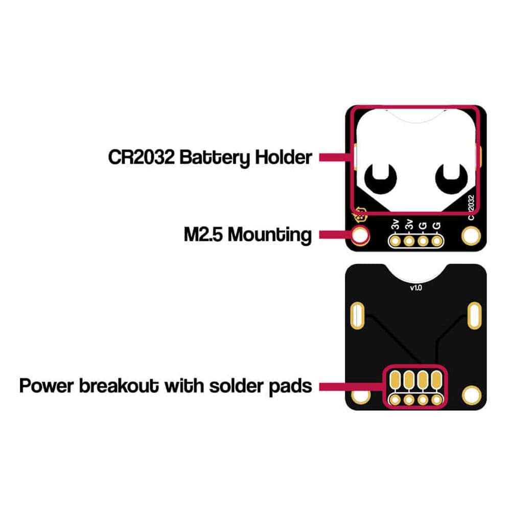 CR2032 Breakout by The Pi Hut - The Pi Hut