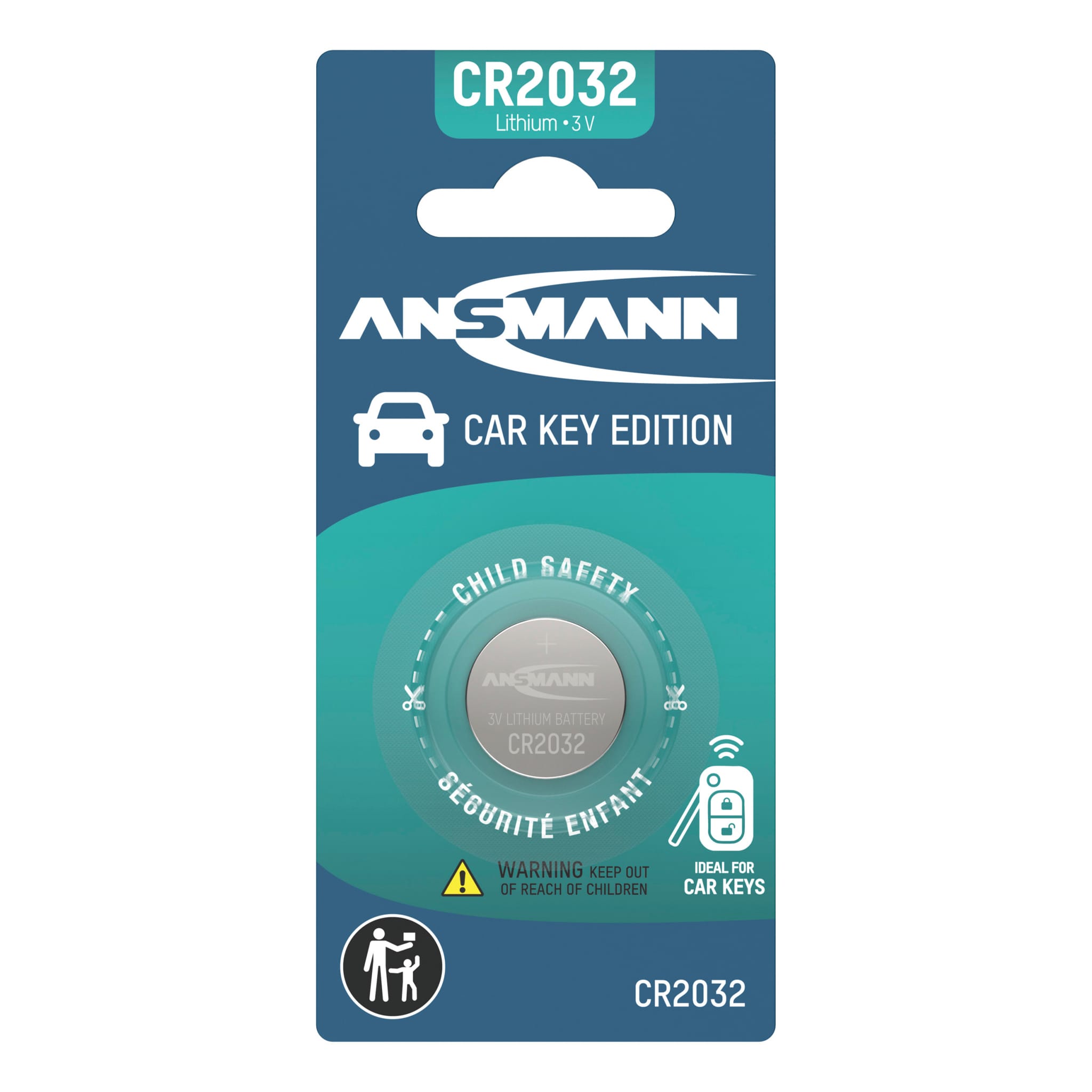 CR2032 Car Key Version by ANSMANN - The Pi Hut