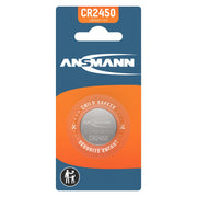 CR2450 3V Lithium Coin Cell Battery by ANSMANN - The Pi Hut