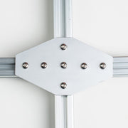 Cross-Plate for 20x20 Aluminium Extrusion by Adafruit - The Pi Hut