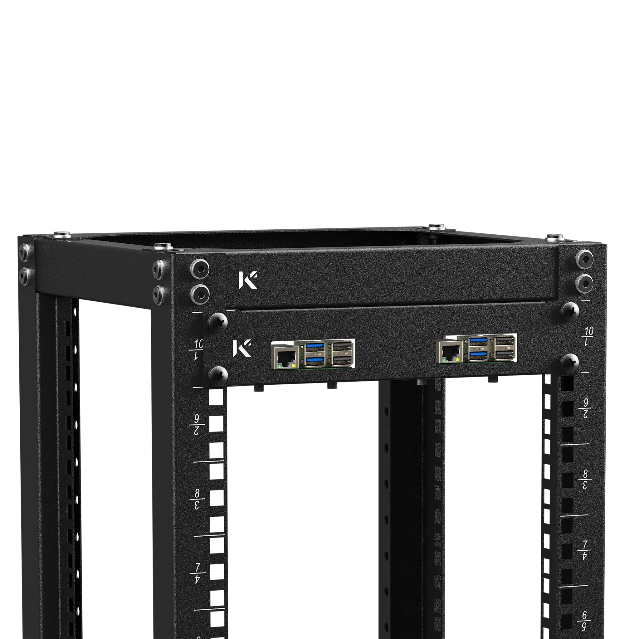 KKSB 10" 1U Rack Panel for Raspberry Pi