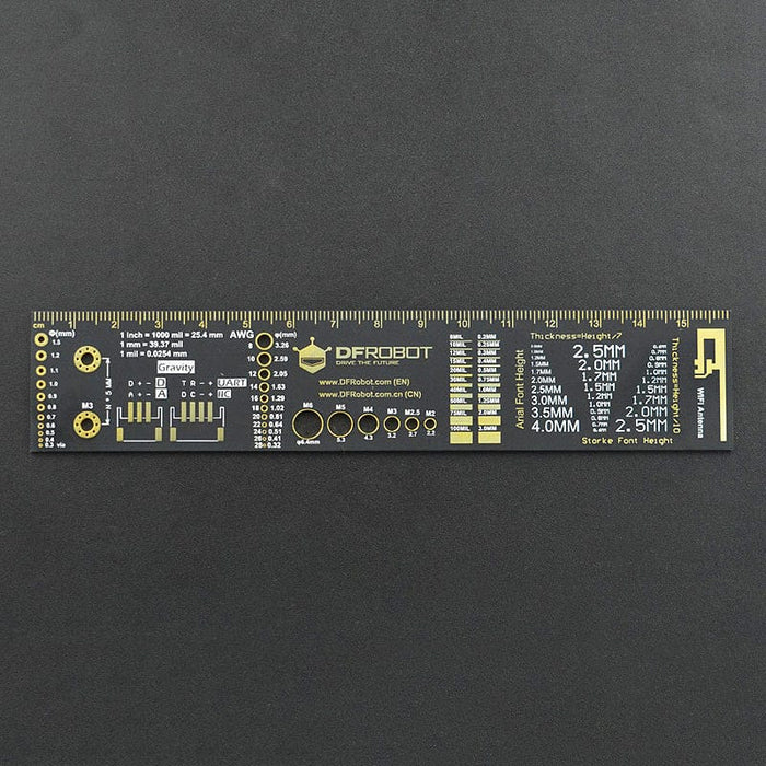 DFRobot PCB Engineering Ruler - Mini (6.3