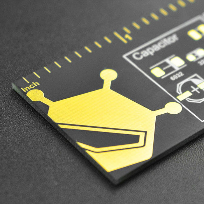 Pcb Ruler Robots DFRobot PCB Engineering Ruler - Mini (6.3