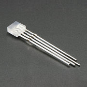 Diffused Rectangular 5mm RGB LEDs - Pack of 10 by Adafruit - The Pi Hut