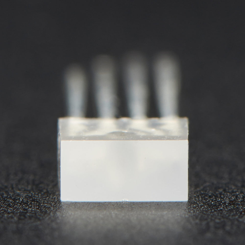 Diffused Rectangular 5mm RGB LEDs - Pack of 10 by Adafruit - The Pi Hut