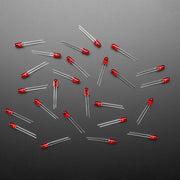 Diffused Red 5mm LED (25 pack) by Adafruit - The Pi Hut