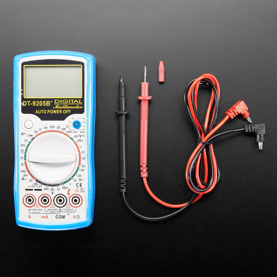 Digital Multimeter - Model 9205B+ by Adafruit - The Pi Hut