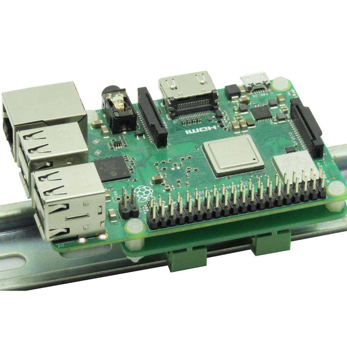 DIN-RAIL Kit Type-1 - Parallel to Rail - for Raspberry Pi - The Pi Hut
