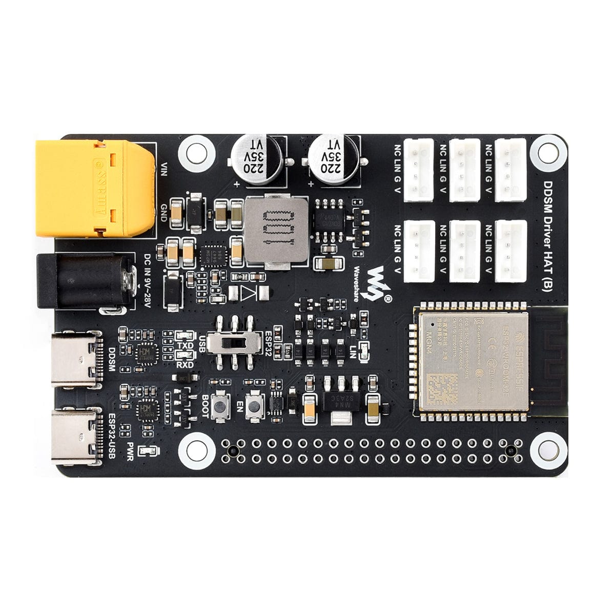 Direct Drive Servo Motor Driver Board for DDSM400 - The Pi Hut