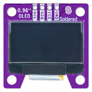 Display OLED I2C 0.96" SSD1306 by Soldered Electronics - The Pi Hut