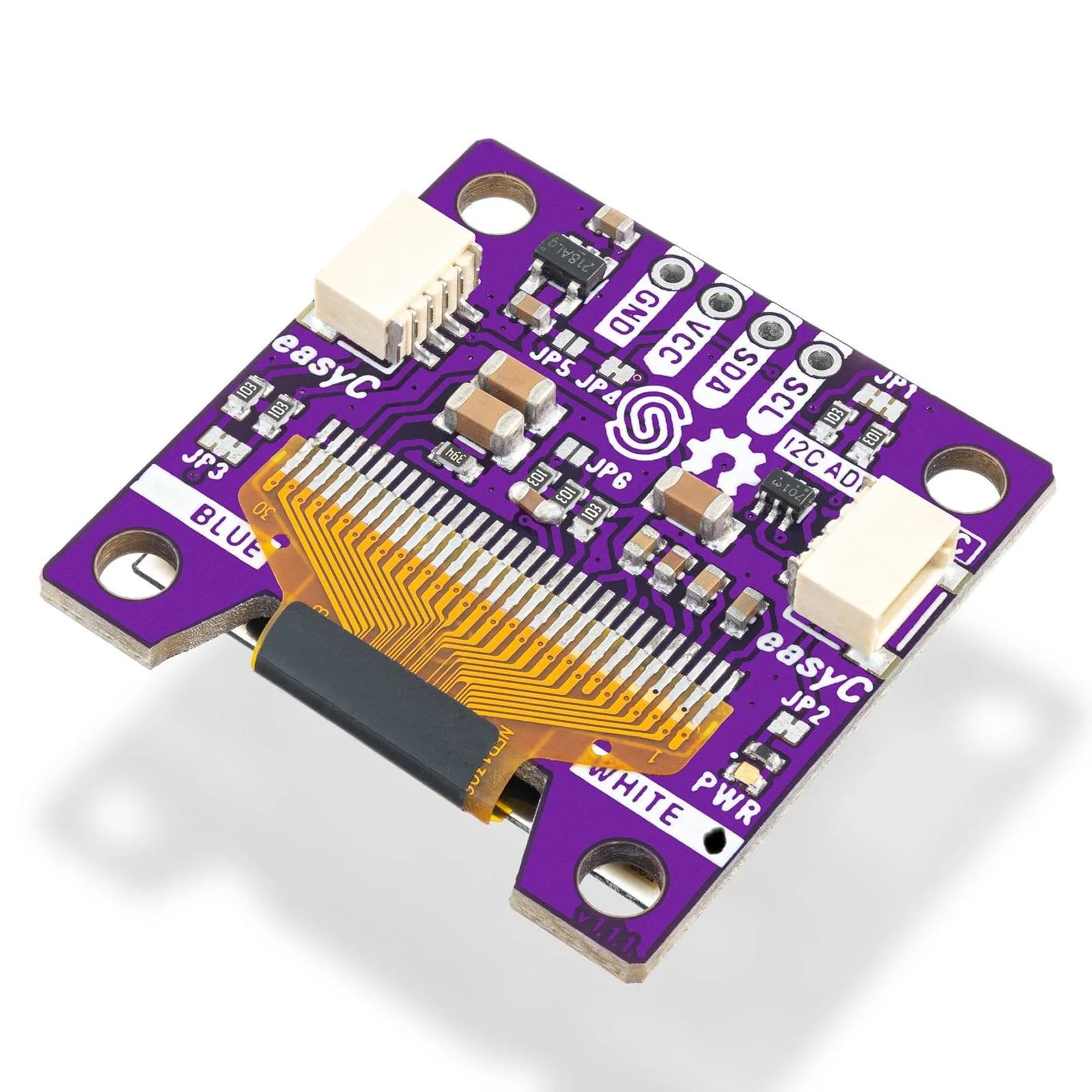 Display OLED I2C 0.96" SSD1306 by Soldered Electronics - The Pi Hut